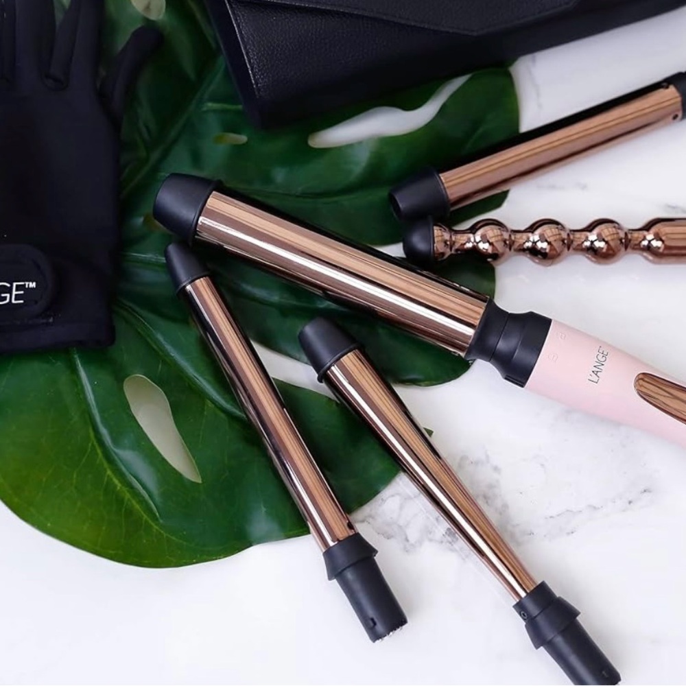 L'ange Rose Gold Le Cinq Curling Wand